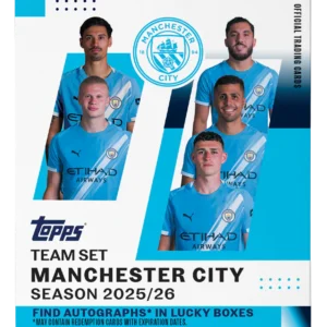 TOPPS - 25/26 MAN CITY - HOBBY TEAM SET