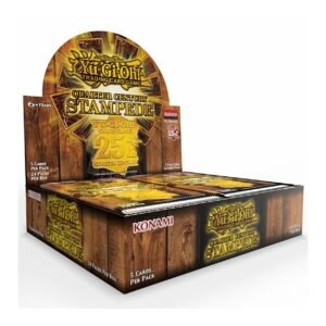 YUGIOH - QUARTER CENTURY STAMPEDE BOOSTER BOX