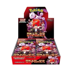 POKEMON - SCARLET & VIOLET - GLORY TEAM ROCKET BOOSTER BOX (JAPANESE)