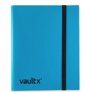 VAULT X - 9 POCKET STRAP BINDER (LIGHT BLUE)
