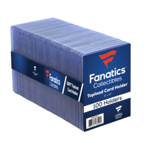 FANATICS - REGULAR TOPLOADERS (X100)
