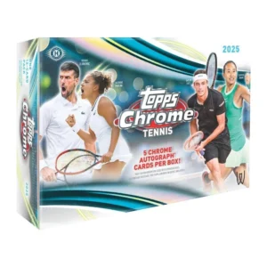 TOPPS - 2025 CHROME TENNIS - BREAKER'S DELIGHT BOX