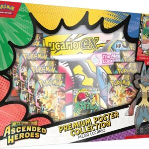 POKEMON - MEGA EVOLUTIONS ASCENDED HEROES - LUCARIO PREMIUM POSTER COLLECTION